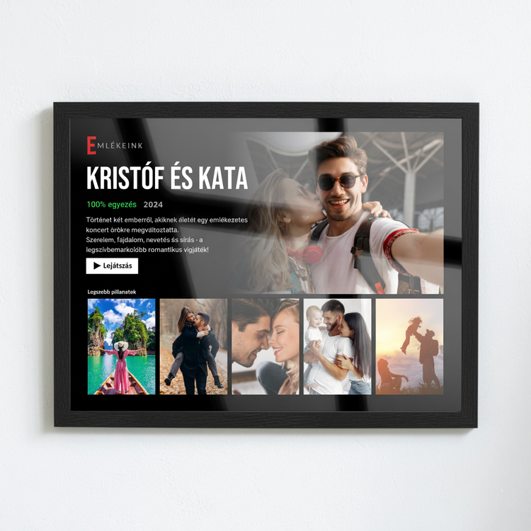 Nástěnné umění plakátů k filmům a Netflixu